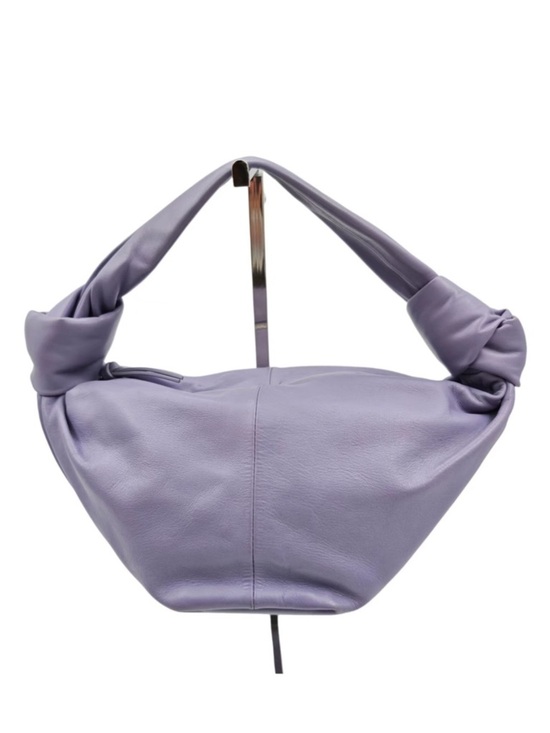 Bottega Veneta Handbags - Bottega Veneta Lavender Knotted Shoulder Bag